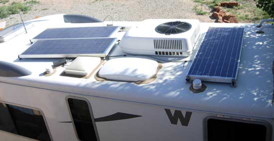 Solar power on AllStays RV